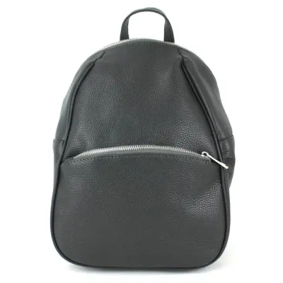 Шкіряний жіночий рюкзак Borsacomoda сірий 9 л - 1 - Robinzon.ua