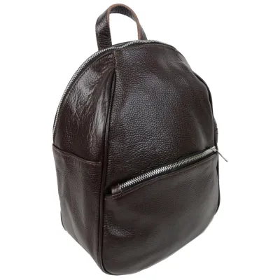 Шкіряний жіночий рюкзак 9L Borsacomoda коричневий - 2 Шкіряний жіночий рюкзак 9L Borsacomoda коричневий - 2 - Robinzon.ua
