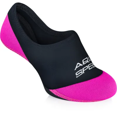 Шкарпетки для басейну Aqua Speed NEO SOCKS 7392 (177-19) 36-37 Чорно-малиновий 5908217673923 - 1 - Robinzon.ua