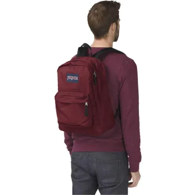 Міський рюкзак 25L Jansport Superbreak бордовий - 1 - Robinzon.ua