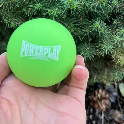 Масажний силіконовий м'яч PowerPlay PP-4354 Silicone Lacrosse Ball (6.3см.) Зелений - 3 Масажний силіконовий м'яч PowerPlay PP-4354 Silicone Lacrosse Ball (6.3см.) Зелений - 3 - Robinzon.ua