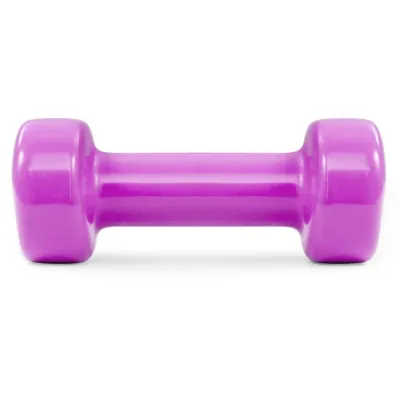 Гантель вінілова PowerPlay 4125 Achilles 0.5 кг. Рожева (1шт.) - 1 - Robinzon.ua