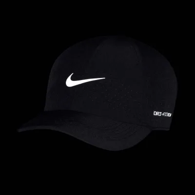 Кепка Nike Dri-fit Advantage CLUB CAP Чорний M/L (FB5598-010 M/L ) - 2 - Robinzon.ua