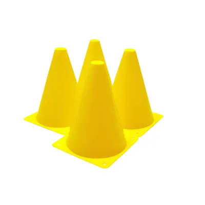 Конуси-фішки спортивні EasyFit 17 см (набір з 4 штук) жовті - 1 Конуси-фішки спортивні EasyFit 17 см (набір з 4 штук) жовті - 1 - Robinzon.ua