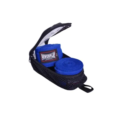 Бинти для боксу PowerPlay 3047 Сині Lycra (спандекс) (4,5м) - 1 - Robinzon.ua