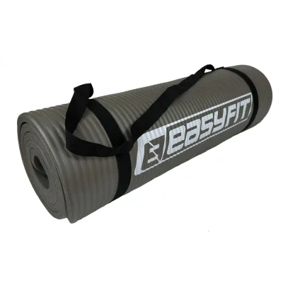 Килимок для фітнесу та йоги EasyFit NBR 10 мм Сірий - 2 Килимок для фітнесу та йоги EasyFit NBR 10 мм Сірий - 2 - Robinzon.ua