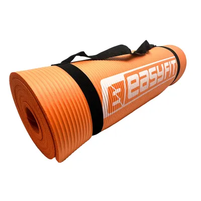 Килимок для фітнесу та йоги EasyFit NBR 10 мм Помаранчевий - 2 Килимок для фітнесу та йоги EasyFit NBR 10 мм Помаранчевий - 2 - Robinzon.ua