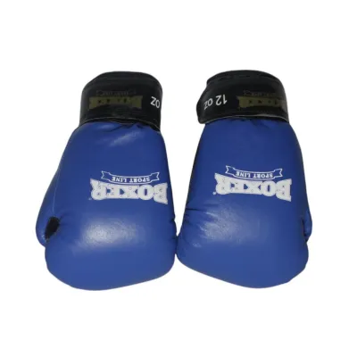 Боксерські рукавички на липучці Everlast MS-2108 синій 8oz - 2 - Robinzon.ua