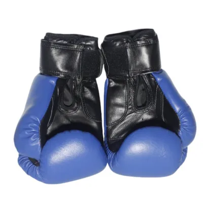 Боксерські рукавички на липучці Everlast MS-2108 синій 8oz - 3 - Robinzon.ua
