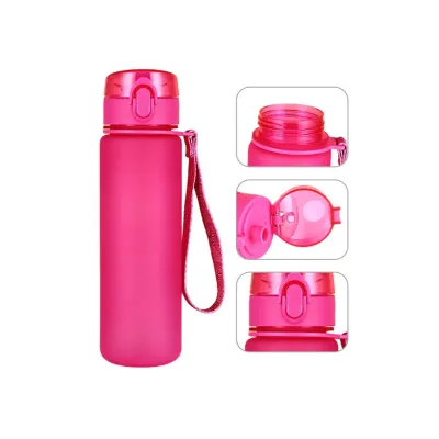 Пляшка для води EasyFit AquaFlow 800 мл (рожева) - 1 - Robinzon.ua