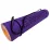 Коврик для йоги и фитнеса EasyFit TPE+TC 6 мм двухслойный фиолетовый-оранжевый - 2 - Robinzon.ua