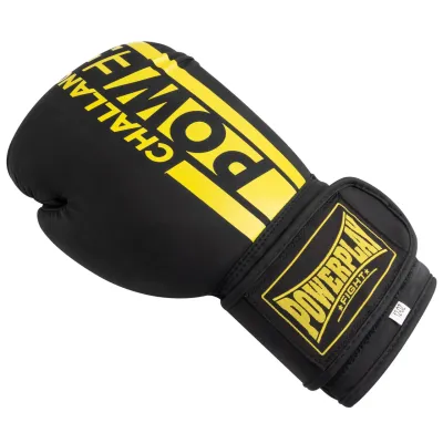 Боксерские перчатки PowerPlay 3086 Matt Challenger Черно-Желтые 16 унций - 3 Боксерские перчатки PowerPlay 3086 Matt Challenger Черно-Желтые 16 унций - 3 - Robinzon.ua