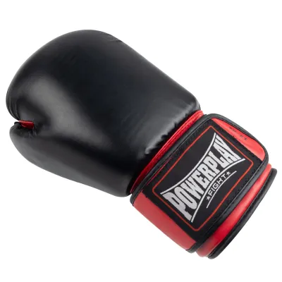Боксерские перчатки PowerPlay 3004 Classic Черно-Красные 16 унций - 3 Боксерские перчатки PowerPlay 3004 Classic Черно-Красные 16 унций - 3 - Robinzon.ua