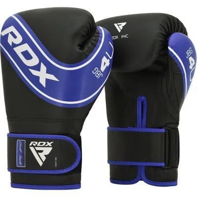Боксерські рукавиці RDX 4B Robo Kids Blue/Black 6 унцій (капа в комплекті) - 1 - Robinzon.ua