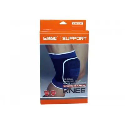 Наколінник захисний LiveUP KNEE SUPPORT синій L/XL LS5706-LXL - 2 - Robinzon.ua