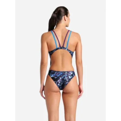 Купальник закритий для женщин Arena ROCKIN SWIMSUIT SWIM TECH MULT фиолетовый 42 008159-889 42 - 1 - Robinzon.ua