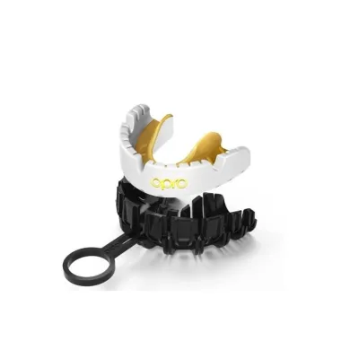 Капа OPRO Gold Braces під брекети доросла (вік 11+) White/Gold (art.102506004) - 3 - Robinzon.ua