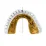 Капа OPRO Gold Braces під брекети доросла (вік 11+) White/Gold (art.102506004) - 6 - Robinzon.ua
