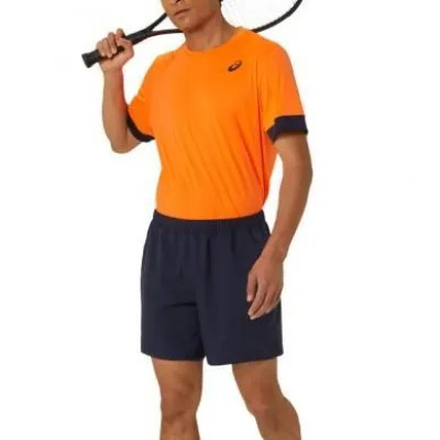 Мужская Футболка Asics COURT SS TOP Оранжевый Черный XL (2041A255-804 XL) - 2 Мужская Футболка Asics COURT SS TOP Оранжевый Черный XL (2041A255-804 XL) - 2 - Robinzon.ua