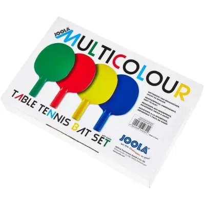 Набор для настольного тенниса Joola Multicolour 4 Bats (930809) - 5 Набор для настольного тенниса Joola Multicolour 4 Bats (930809) - 5 - Robinzon.ua
