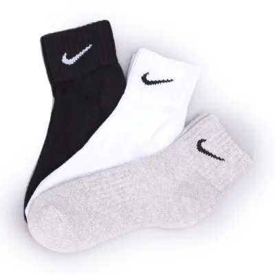 Носки Nike Value Cush Ankle 3-pack 46-50 black/gray/white SX4926-901 - 6 Носки Nike Value Cush Ankle 3-pack 46-50 black/gray/white SX4926-901 - 6 - Robinzon.ua