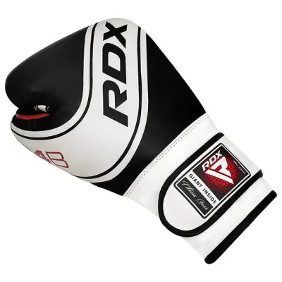 Боксерські рукавиці RDX 4B Robo Kids White/Black 6 унцій (капа в комплекті) - 4 - Robinzon.ua