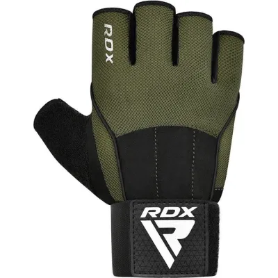 Перчатки для фитнеса RDX W3 ARMY GREEN WITH EVA PADDING-S - 1 Перчатки для фитнеса RDX W3 ARMY GREEN WITH EVA PADDING-S - 1 - Robinzon.ua