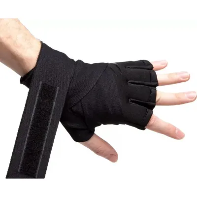 Бинти-рукавички Everlast EVERGEL FAST WRAPS Чорний Уні L (875842-70-8) - 2 - Robinzon.ua