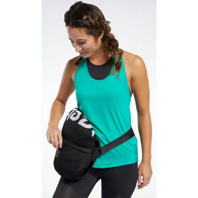 Спортивна сітчаста сумка-рюкзак, торбинка 17L Reebok чорний - 5 - Robinzon.ua