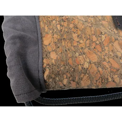 Дизайнерская котомка, дизайнерский рюкзак, торба ручной работы из коттона, коркового дерева - 6 - Robinzon.ua