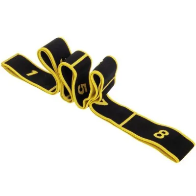 Еспандер стрічка EasyFit з петлями для тренувань жовтий (MEDIUM) - 3 Еспандер стрічка EasyFit з петлями для тренувань жовтий (MEDIUM) - 3 - Robinzon.ua