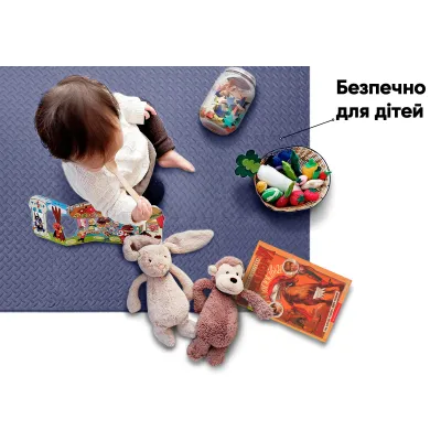 Татамі мат EasyFit SwallowTail (60х60 см) пазл хвіст ластівки синій - 5 Татамі мат EasyFit SwallowTail (60х60 см) пазл хвіст ластівки синій - 5 - Robinzon.ua