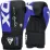 Боксерские перчатки RDX F4 Boxing Sparring Gloves Hook&amp;Loop BLUE/BLACK 16 унций (капа в комплекте) - 1 - Robinzon.ua