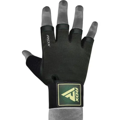 Перчатки для фитнеса RDX T2 Half Army Green PLUS-L - 4 Перчатки для фитнеса RDX T2 Half Army Green PLUS-L - 4 - Robinzon.ua