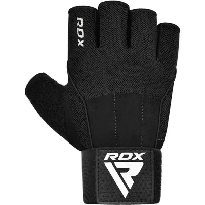 Перчатки для фитнеса RDX W3 BLACK WITH EVA PADDING-XL - 1 Перчатки для фитнеса RDX W3 BLACK WITH EVA PADDING-XL - 1 - Robinzon.ua