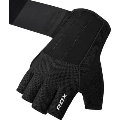 Перчатки для фитнеса RDX W3 BLACK WITH EVA PADDING-XL - 2 Перчатки для фитнеса RDX W3 BLACK WITH EVA PADDING-XL - 2 - Robinzon.ua
