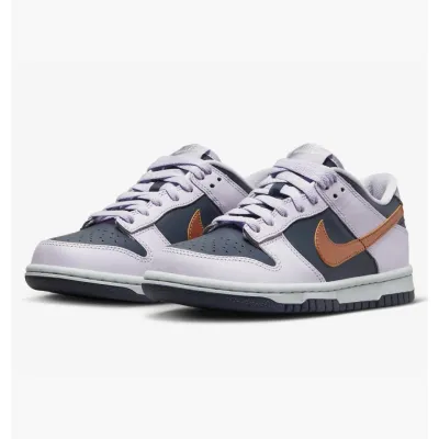 Детские  Кроссовки Nike DUNK LOW SE 1 Серый 36.5 (7dDX1663-400 36.5) - 2 - Robinzon.ua