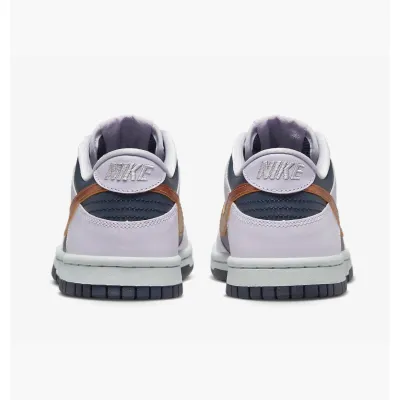 Детские  Кроссовки Nike DUNK LOW SE 1 Серый 36.5 (7dDX1663-400 36.5) - 4 - Robinzon.ua