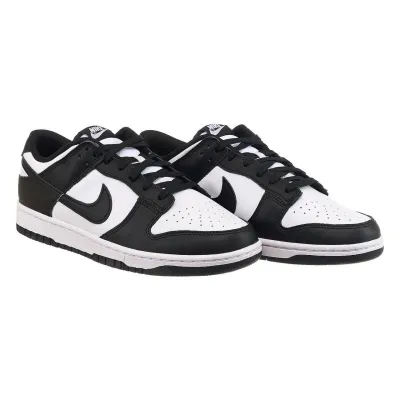 Мужские  Кроссовки Nike Dunk Low Retro Белый Черный 41 (7dDD1391-100 41) - 3 - Robinzon.ua