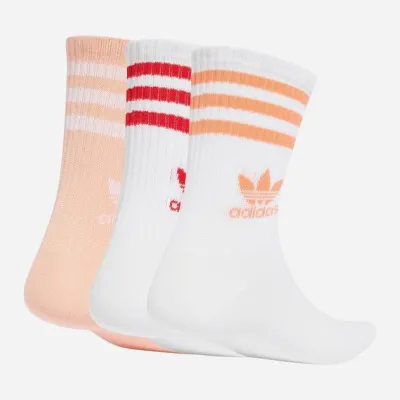 Носки Adidas CREW SOCK 3STR белый, розовый, красный  (40-42)  JI9472 40-42 - 1 - Robinzon.ua
