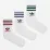 Шкарпетки Adidas CREW SOCK 3STR білий, червоний, зелений, синій Уні  (46-48) JI9471 46-48 - 2 - Robinzon.ua