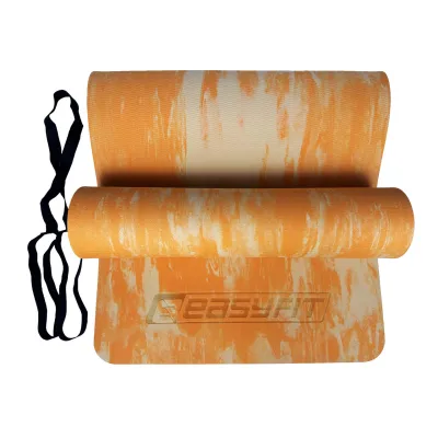 Килимок для йоги та фітнеса EasyFit s-EVA Mat 8 мм Помаранчевий - 1 Килимок для йоги та фітнеса EasyFit s-EVA Mat 8 мм Помаранчевий - 1 - Robinzon.ua