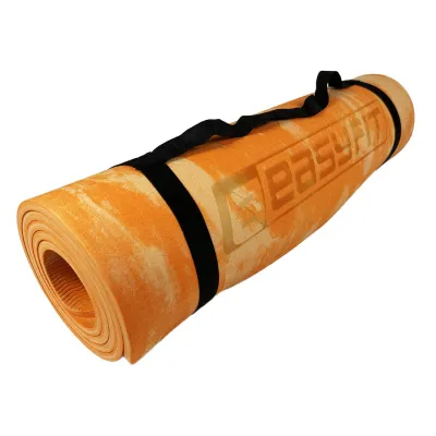 Килимок для йоги та фітнеса EasyFit s-EVA Mat 8 мм Помаранчевий - 2 Килимок для йоги та фітнеса EasyFit s-EVA Mat 8 мм Помаранчевий - 2 - Robinzon.ua