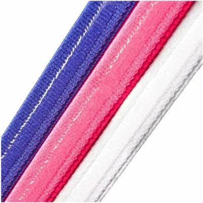 Повязки на голову Adidas Hairbands 3pk Розовый, Синий, Белый One Size (ADAC-16199) - 2 Повязки на голову Adidas Hairbands 3pk Розовый, Синий, Белый One Size (ADAC-16199) - 2 - Robinzon.ua