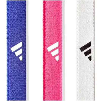 Повязки на голову Adidas Hairbands 3pk Розовый, Синий, Белый One Size (ADAC-16199) - 3 Повязки на голову Adidas Hairbands 3pk Розовый, Синий, Белый One Size (ADAC-16199) - 3 - Robinzon.ua