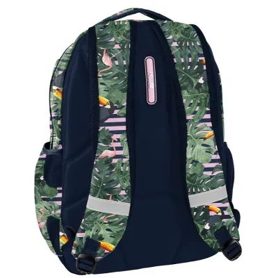 Різнобарвний жіночий рюкзак Paso, Польща 30L PPMS19-2706 - 2 - Robinzon.ua