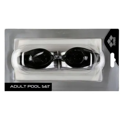 Комплект окуляри+шапочка Arena POOL SET Чорний, Білий OSFM (92422-055) - 2 Комплект окуляри+шапочка Arena POOL SET Чорний, Білий OSFM (92422-055) - 2 - Robinzon.ua