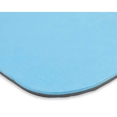 Килимок спортивний Toorx Yoga Professional TPE для йоги та фітнесу Блакитний Чорний 183 х 60 х 0,6 см (931141) - 4 - Robinzon.ua