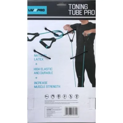Эспандер трубчатый LivePro TONING TUBE PRO черный, голубой 7х11х1200мм LP8405-M - 5 Эспандер трубчатый LivePro TONING TUBE PRO черный, голубой 7х11х1200мм LP8405-M - 5 - Robinzon.ua