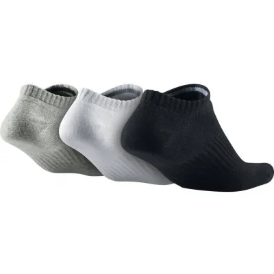 Шкарпетки Nike Lightweight No-Show 3-pack 34-38 black/gray/white SX4705-901 - 1 - Robinzon.ua